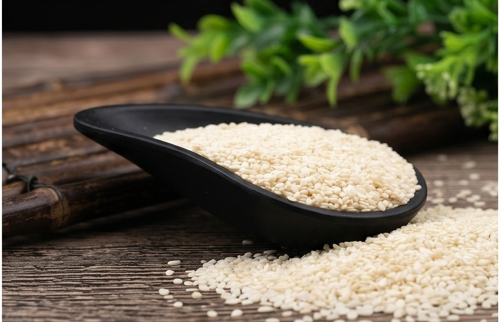 Hulled Sesame Seeds angle 2 thumbnail
